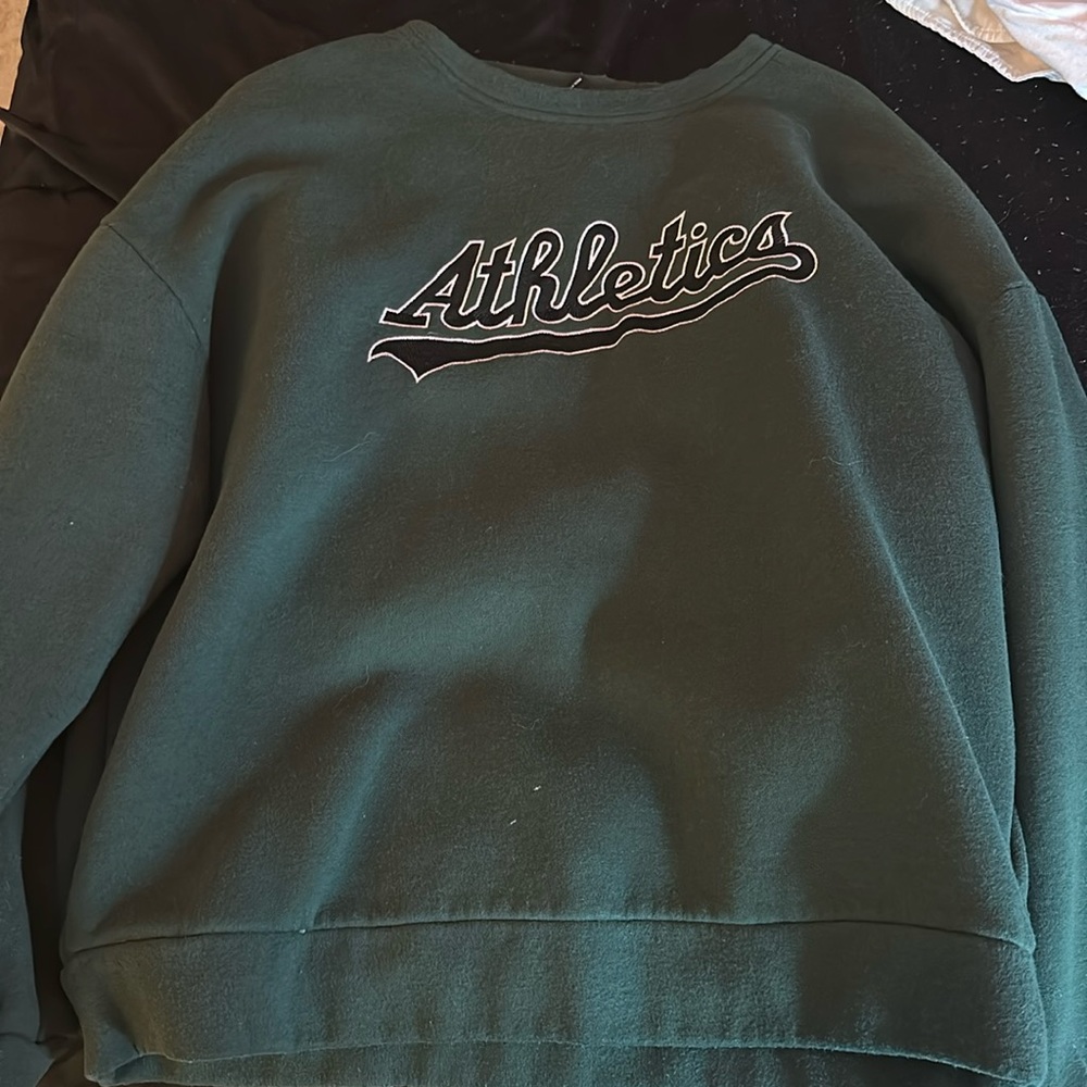 Green Athletic Sweater